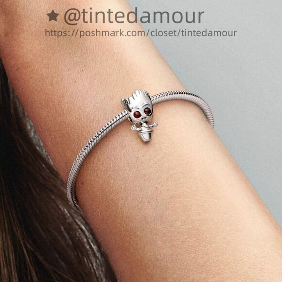 Pandora Marvel Guardians of the Galaxy Dancing Groot Charm - Picture 2 of 2